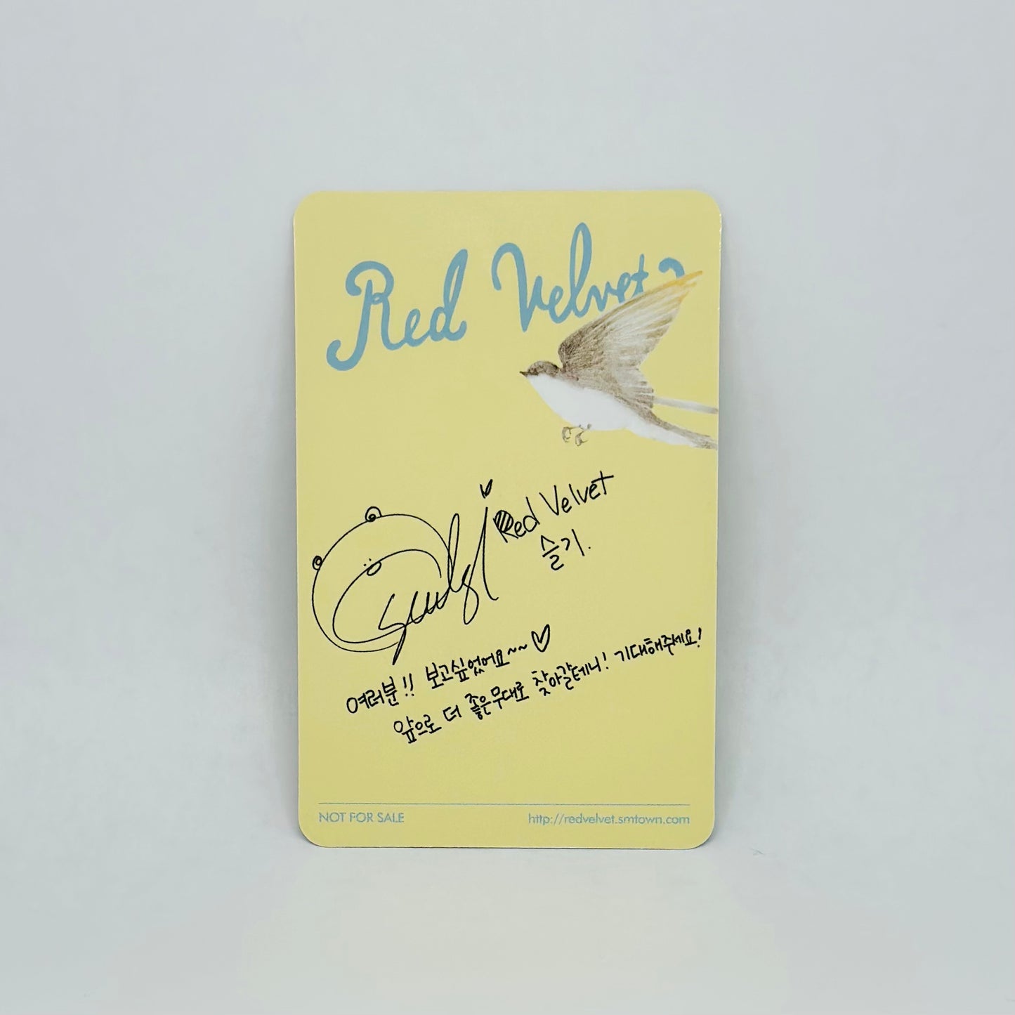 Red Velvet: Seulgi Ice Cream Cake Photocard