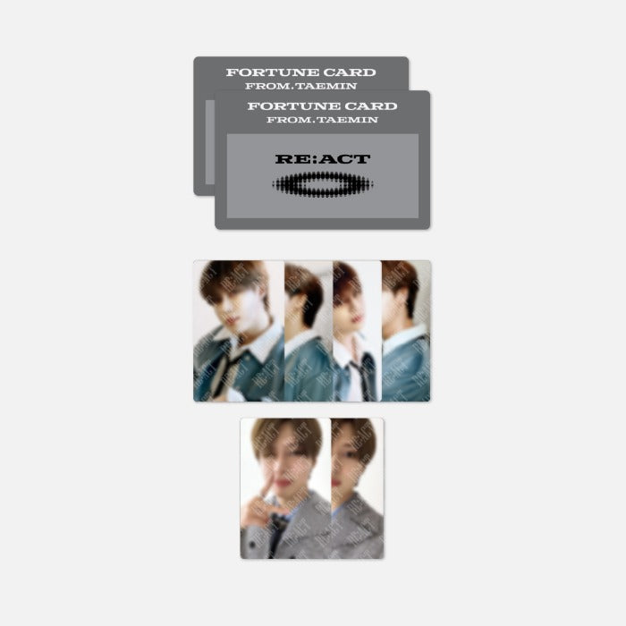 [PREORDER] 2023 TAEMIN FANMEET ‘RE : ACT’ FORTUNE SCRATCH SET (RANDOM)