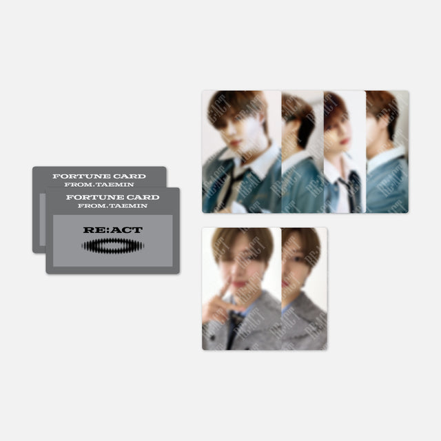 [PREORDER] 2023 TAEMIN FANMEET ‘RE : ACT’ FORTUNE SCRATCH SET (RANDOM)