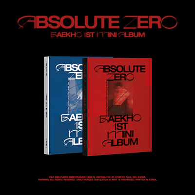 NU’EST BAEKHO 1st Mini Album ‘Absolute Zero’