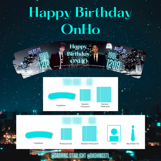 Happy Birthday Onho Package